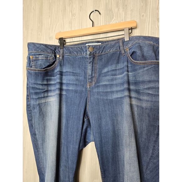 Torrid Regular Boot Jeans Plus Size 24R Dark Wash Stretch Denim - Picture 6 of 7